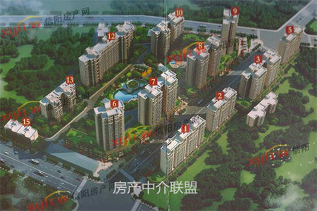 园博御园3室2厅2卫69万113m2毛坯房出售